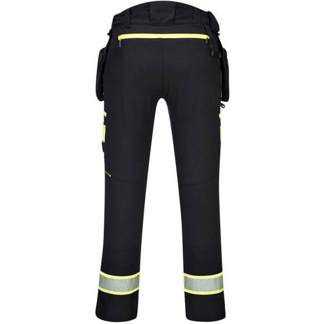 Pantalon à poche de holster DX4détachable pour femmes noir