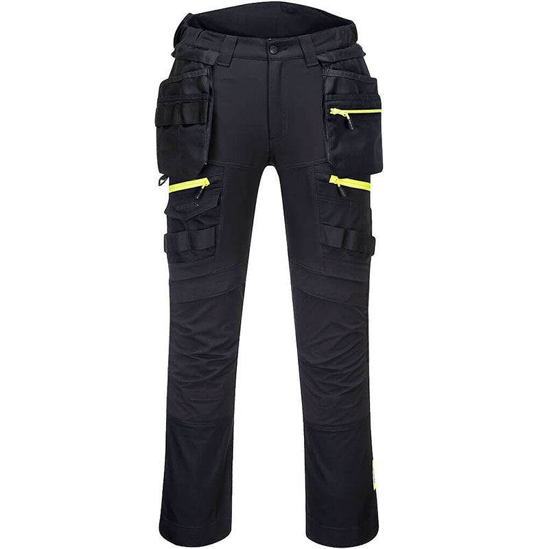 Pantalon à poche de holster DX4détachable pour femmes noir