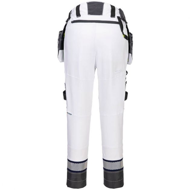 Pantalon à poche de holster DX4détachable pour femmes blanc