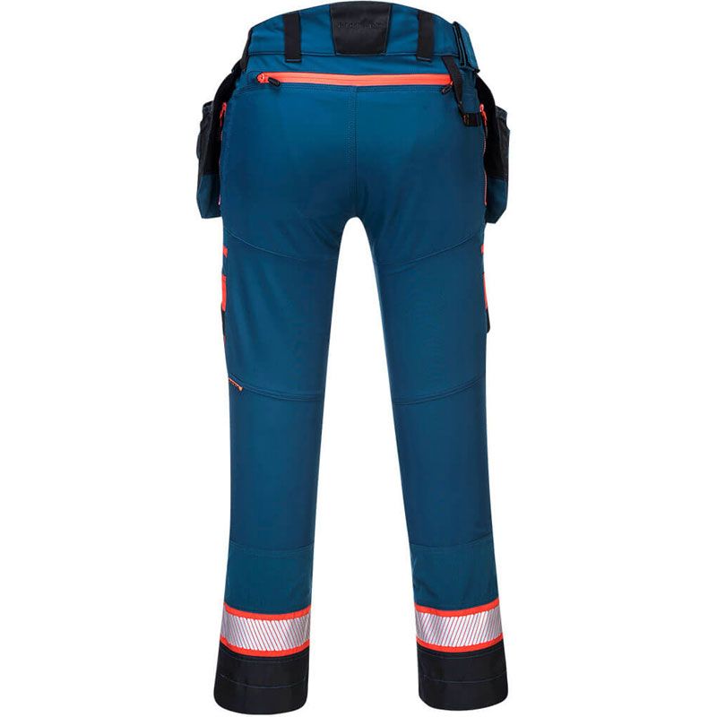 Pantalon à poche de holster DX4détachable pour femmes bleu