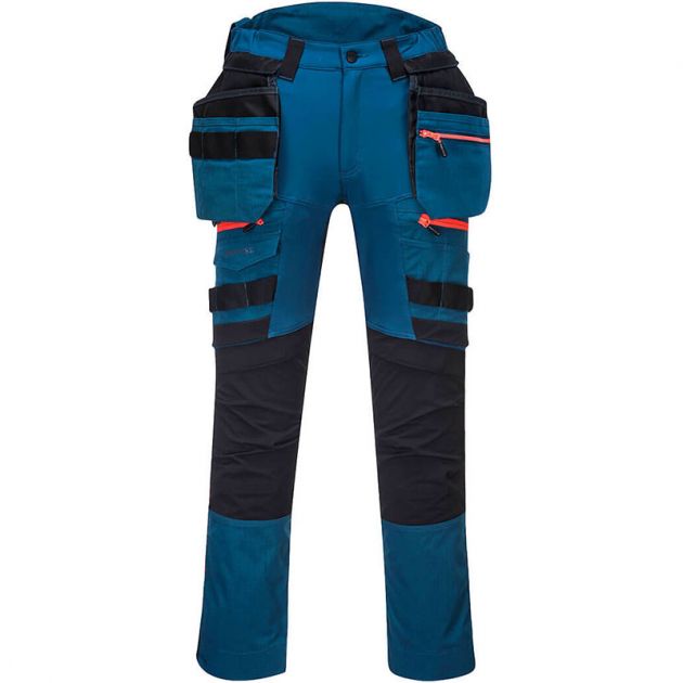 Pantalon à poche de holster DX4détachable pour femmes bleu