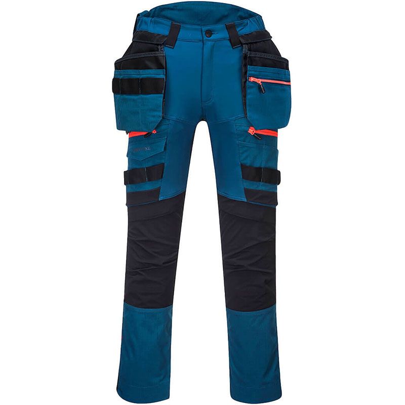 Pantalon à poche de holster DX4détachable pour femmes bleu