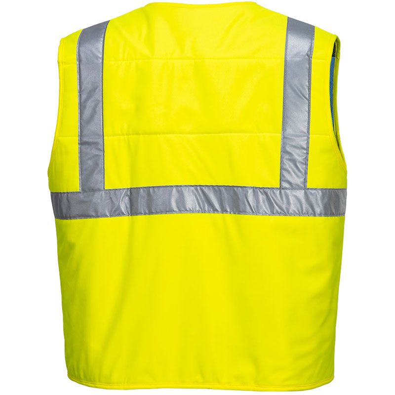 Gilet HV rafraîchissant jaune