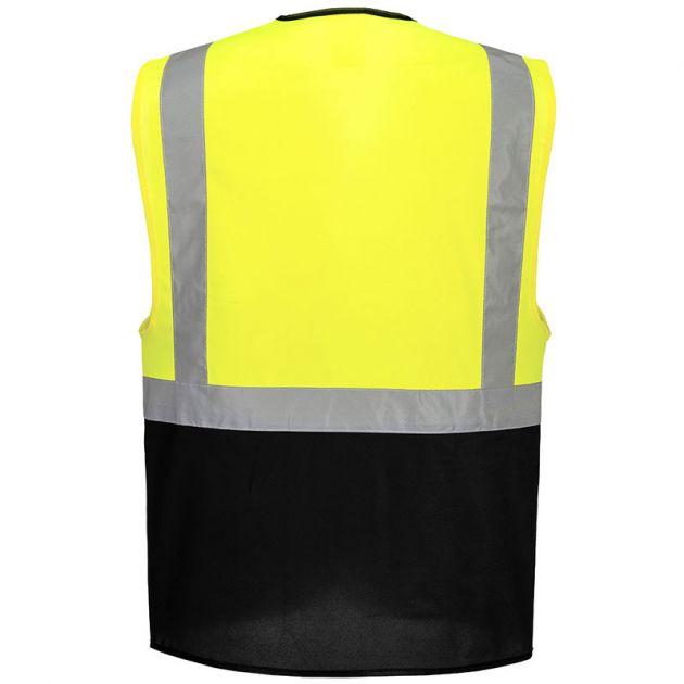 Gilet Executive Warsaw jaune noir