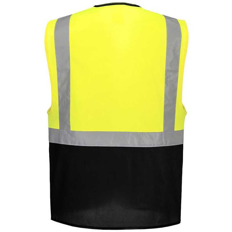 Gilet Executive Warsaw jaune noir