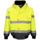 Blouson de travail haute visibilité jaune