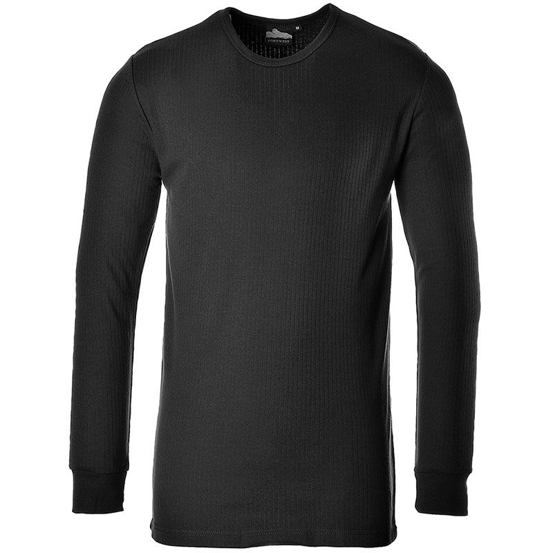 T-shirt Thermique Manches Longues noir