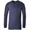 T-shirt Thermique Manches Longues bleu