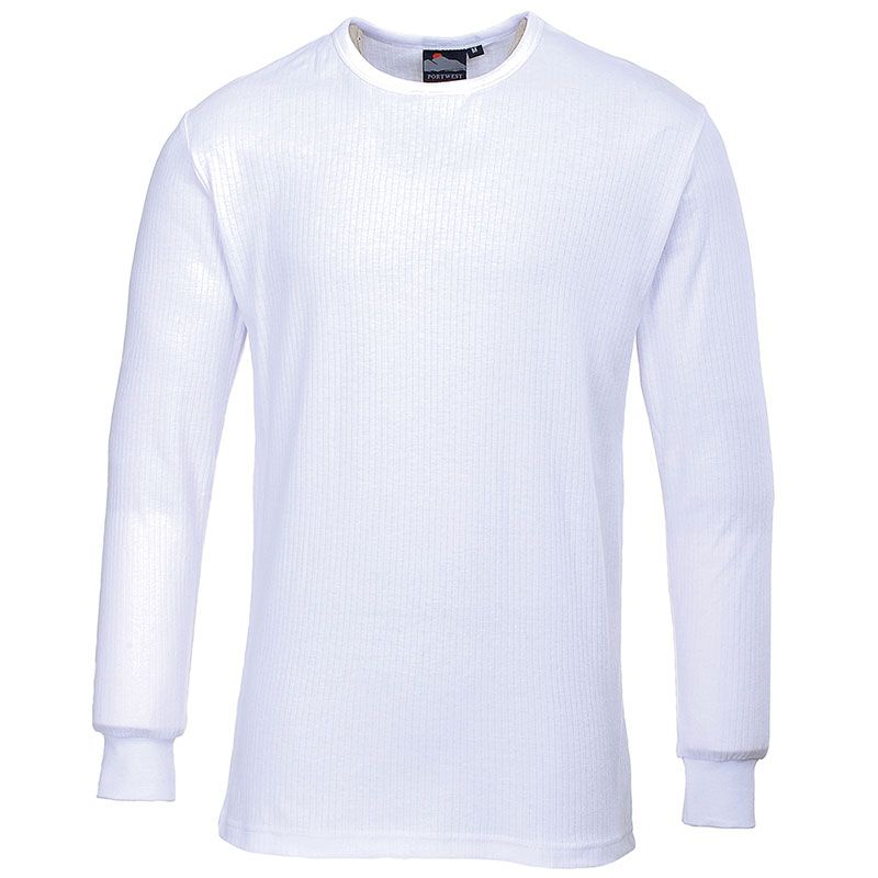 T-shirt Thermique Manches Longues blanc
