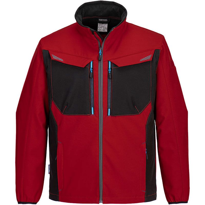 Softshell WX3 (3 couches) rouge