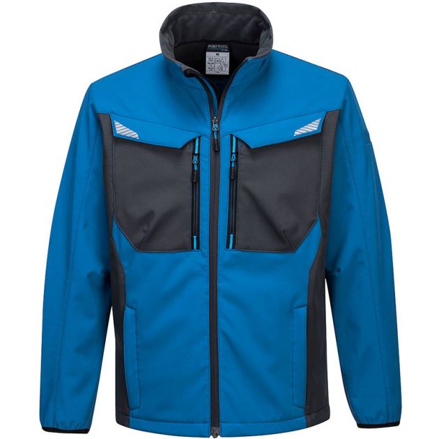 Softshell WX3 (3 couches) bleu