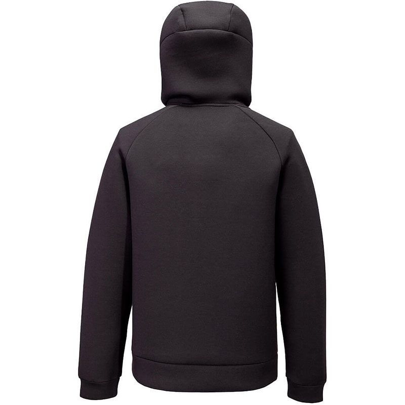 Sweat à capuche zippé DX4 noir