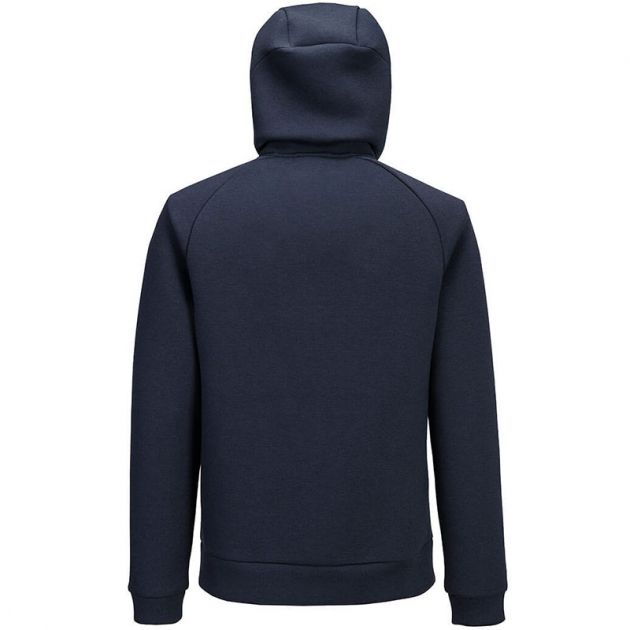 Sweat à capuche zippé DX4 bleu marine