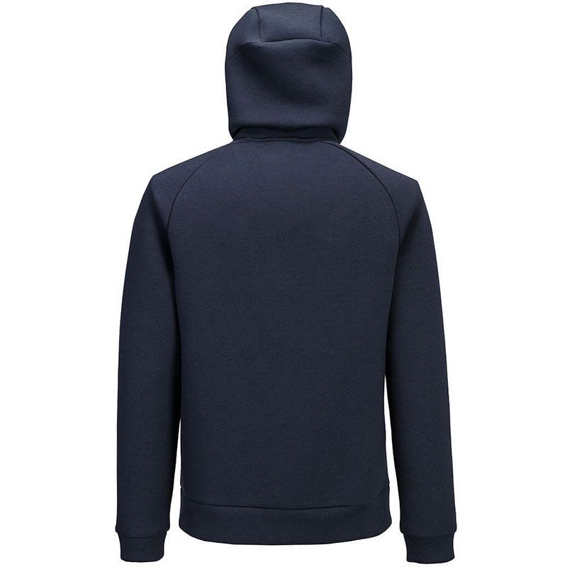 Sweat à capuche zippé DX4 bleu marine