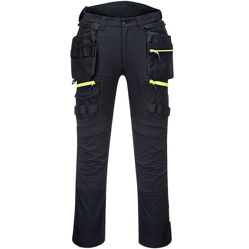 Pantalon DX4 poches flottantes démontables noir