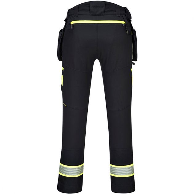 Pantalon DX4 poches flottantes démontables noir