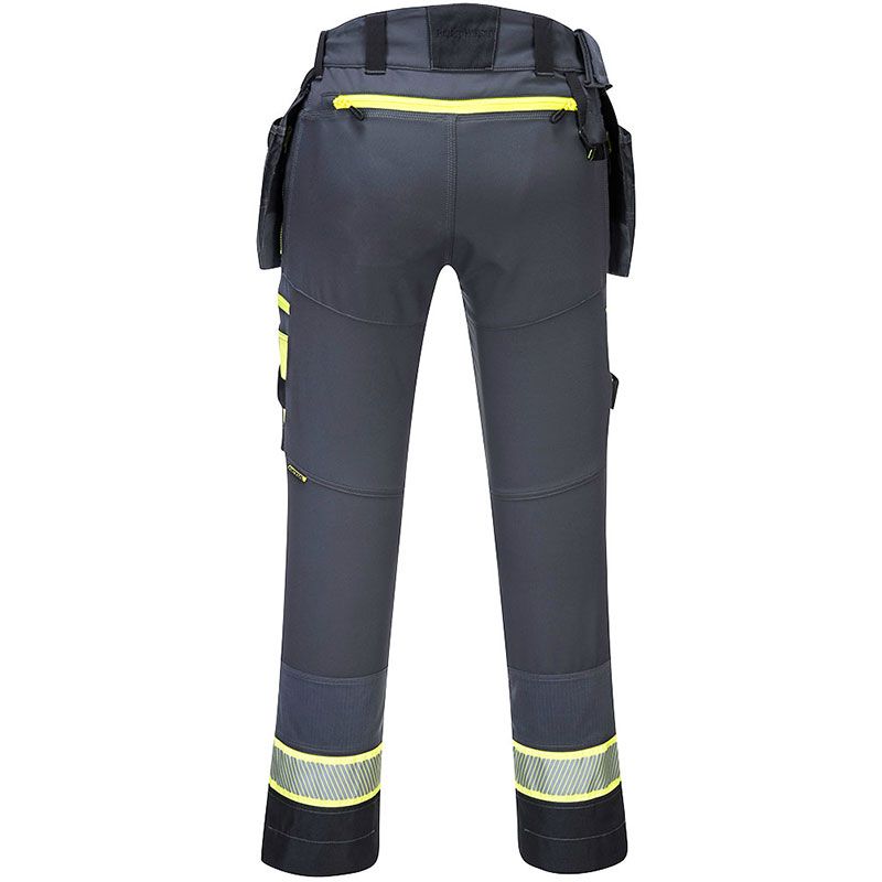 Pantalon DX4 poches flottantes démontables gris
