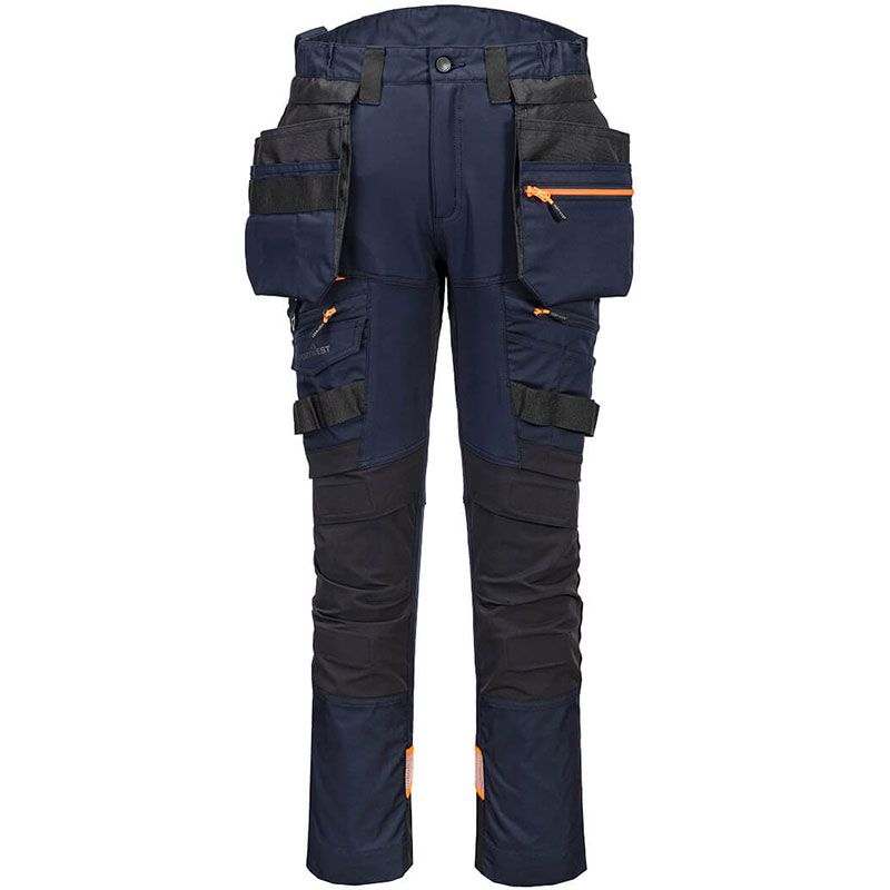 Pantalon DX4 poches flottantes démontables bleu marine