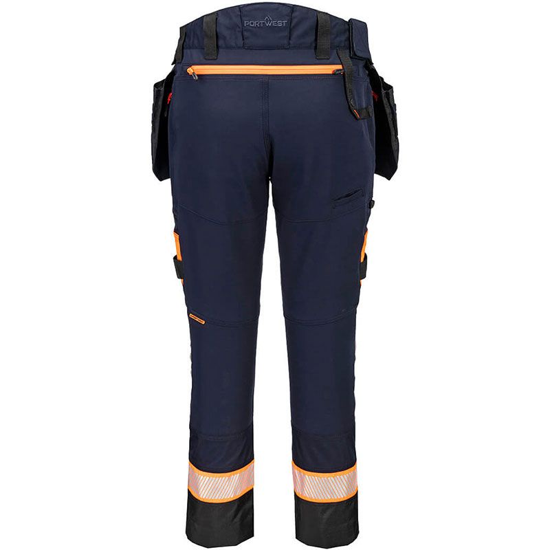 Pantalon DX4 poches flottantes démontables bleu marine