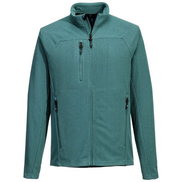 EV4 Polaire texturée bleu