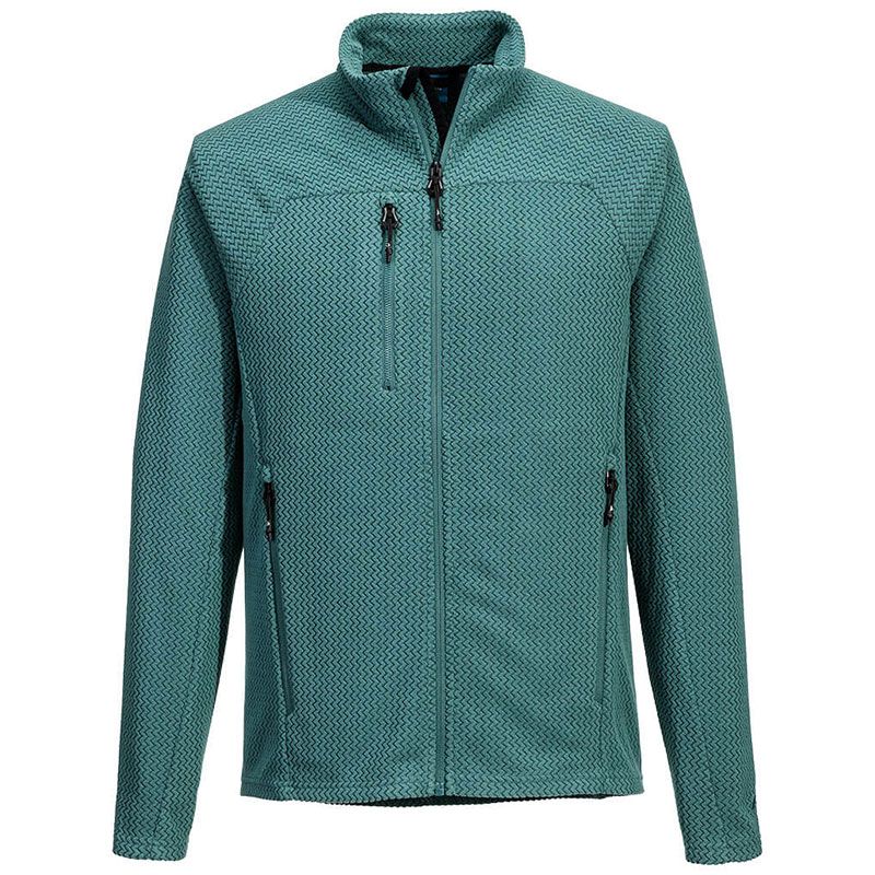 EV4 Polaire texturée bleu