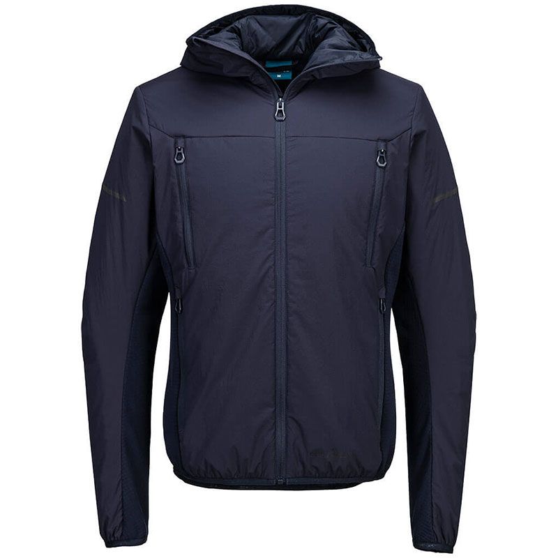 Veste hybride isolée EV4 bleu