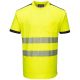 T shirt de travail​ haute visibilité jaune PW3