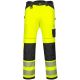 Pantalon de travail haute visibilité avec poche genouillère PW3 jaune