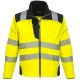 Veste de travail softshell haute visibilité jaune PW3