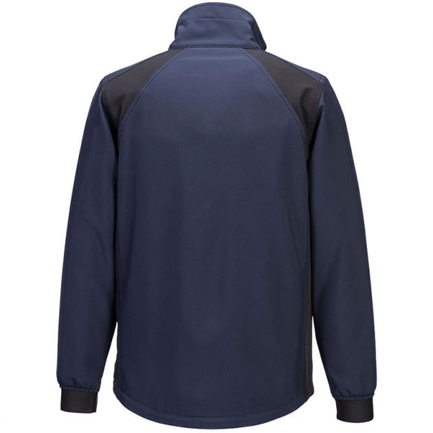 Veste de travail softshell 2 Couches WX2 bleu