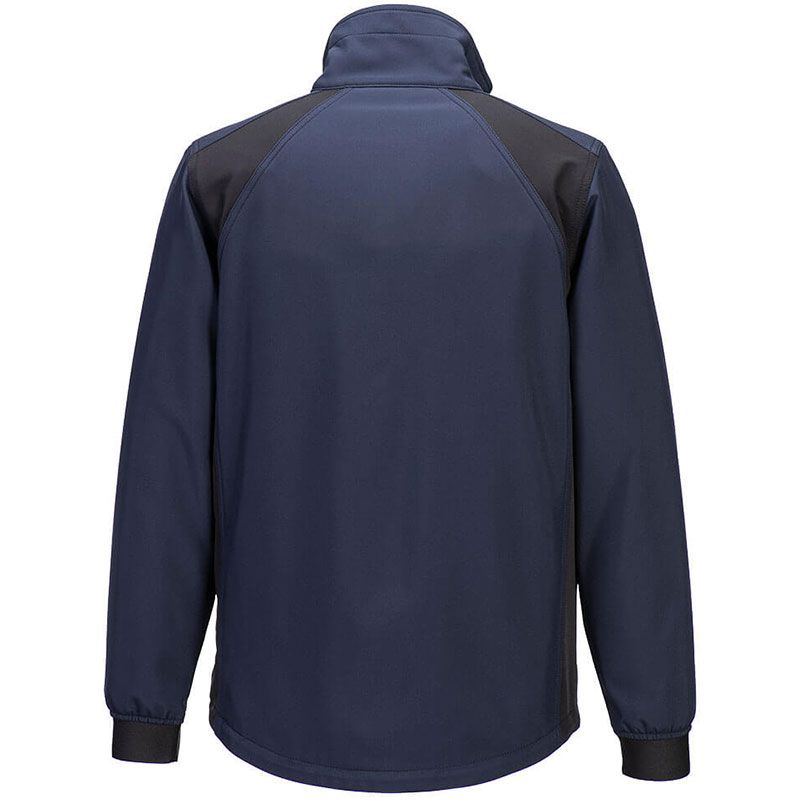 Veste de travail softshell 2 Couches WX2 bleu