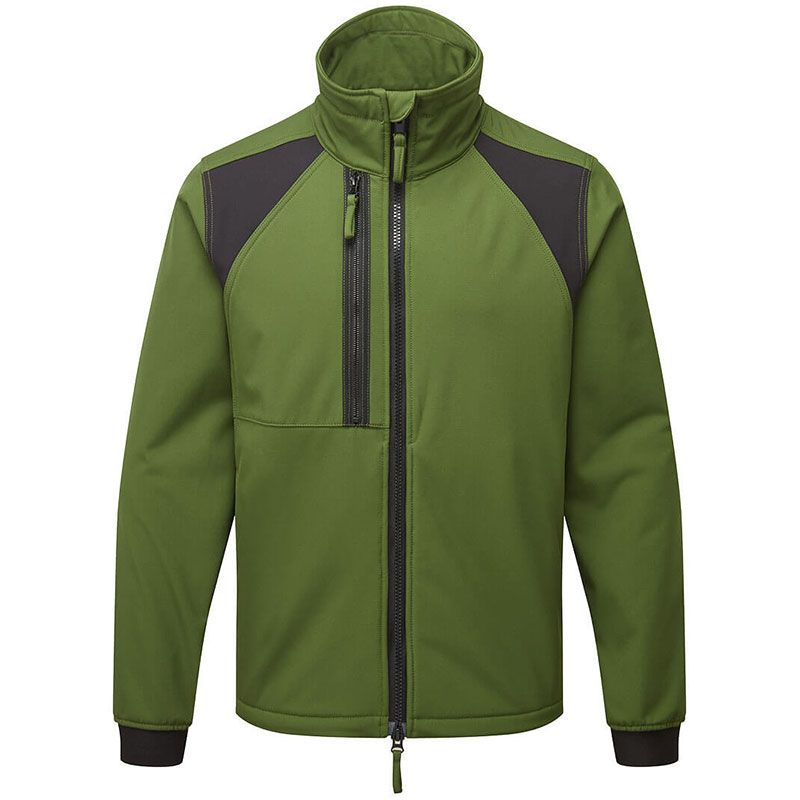 Veste de travail softshell 2 Couches WX2 vert
