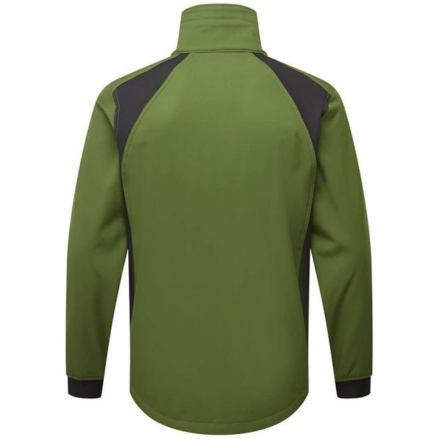 Veste de travail softshell 2 Couches WX2 vert
