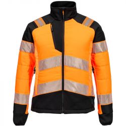 Veste Baffle hybride HV pour femme PW3 orange