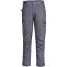 Pantalon de travail cargo stretch WX2 Portwest gris