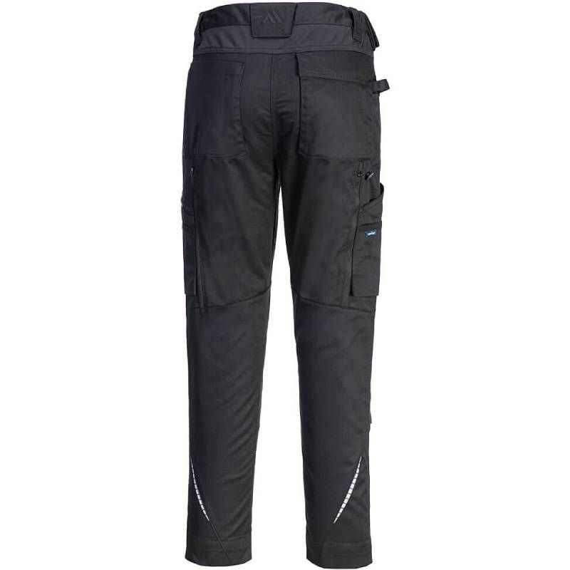 Pantalon de travail cargo stretch WX2 Portwest noir