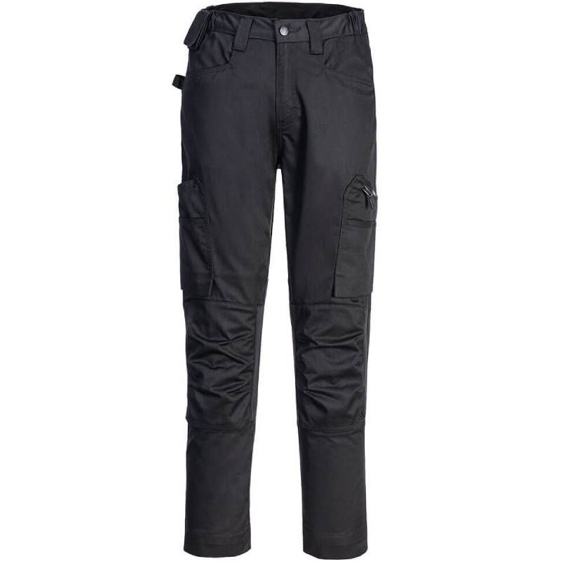 Pantalon de travail cargo stretch WX2 Portwest noir