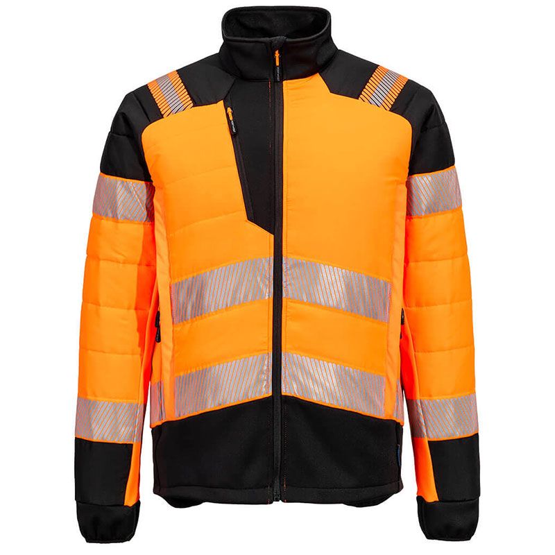 Veste hybride baffle HV PW3 orange