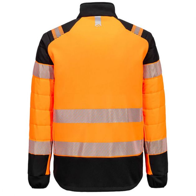 Veste hybride baffle HV PW3 orange