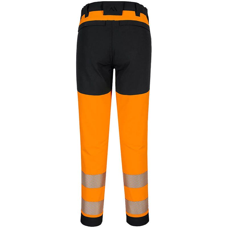 Pantalon stretch HV PW3 orange