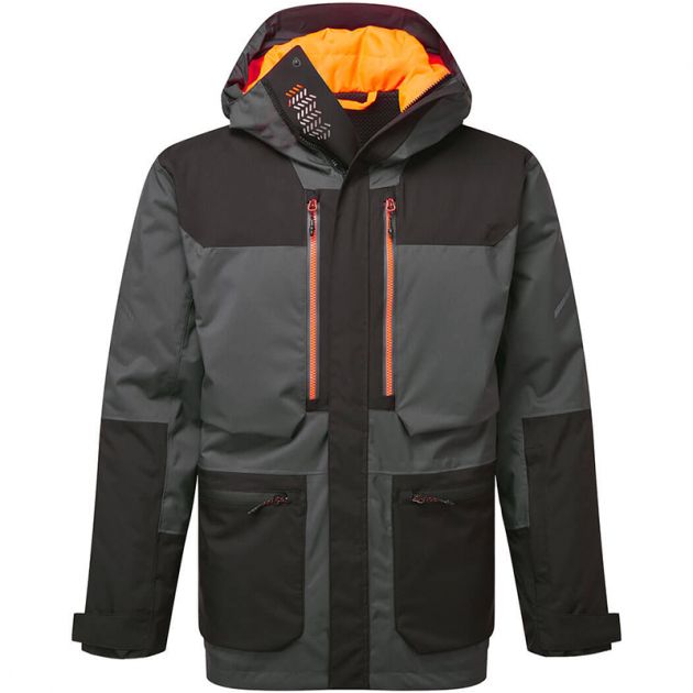 EV4 Parka d'hiver gris face