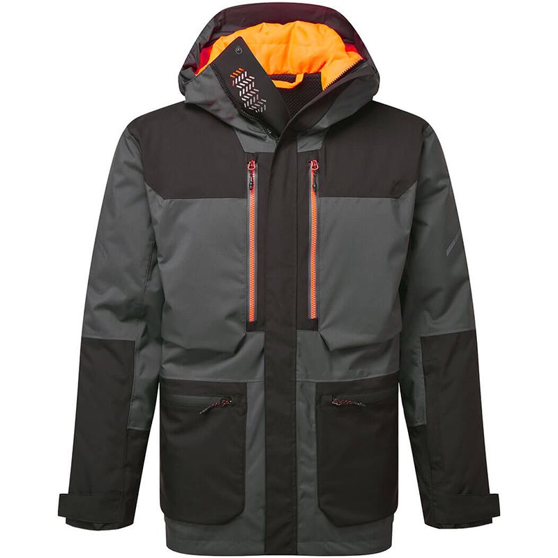 EV4 Parka d'hiver gris face