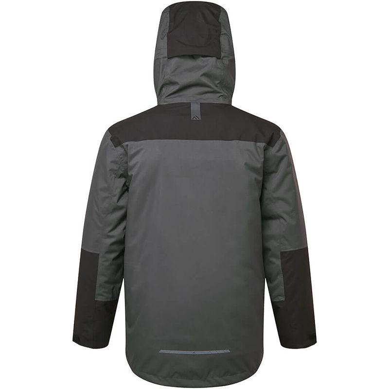 EV4 Parka d'hiver gris dos