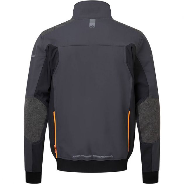 EV4 Softshell Bomber Jacket (3L) gris dos