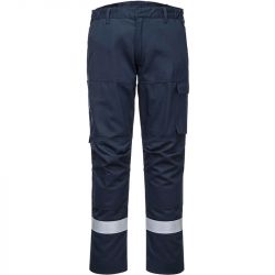 Pantalon Ultra Bizflame bleu face