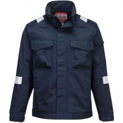 Veste Ultra Bizflame bleu face