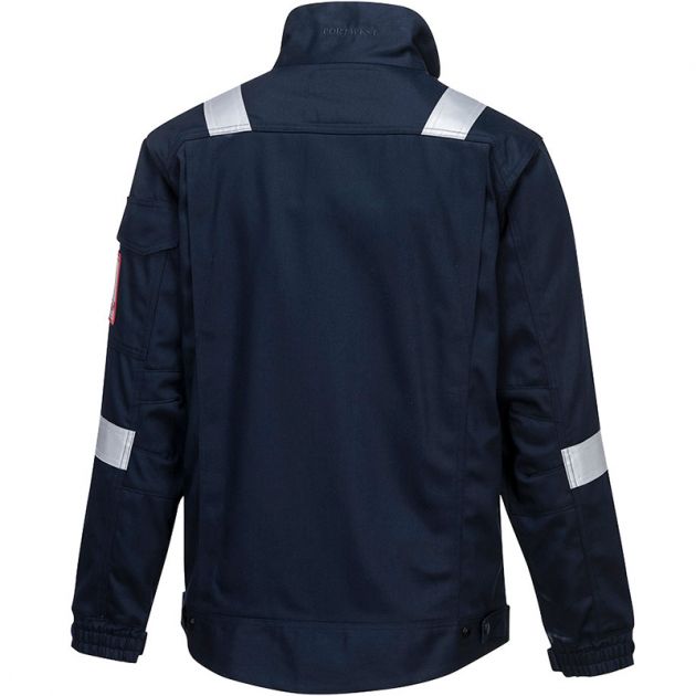 Veste Ultra Bizflame bleu dos