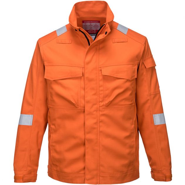 Veste Ultra Bizflame orange face