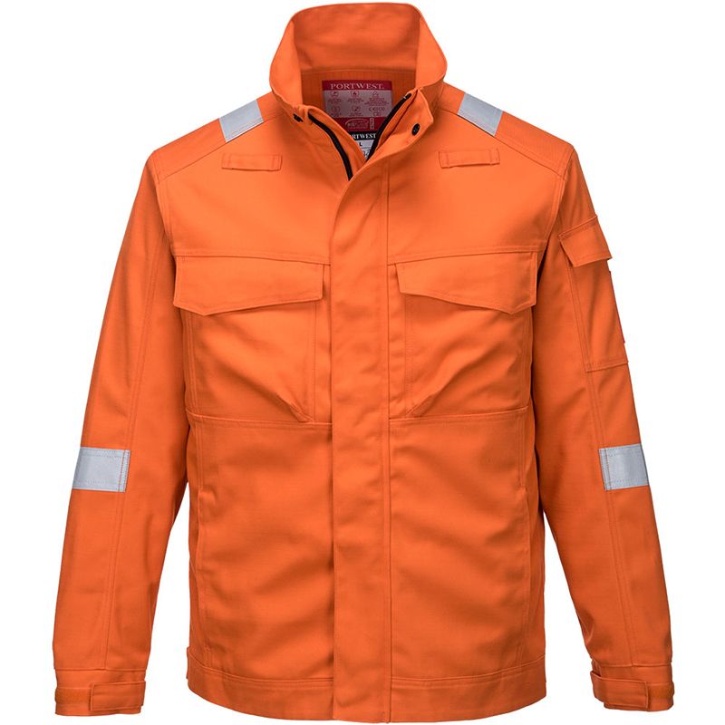 Veste Ultra Bizflame orange face