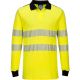 Polo de travail atex haute visibilité jaune